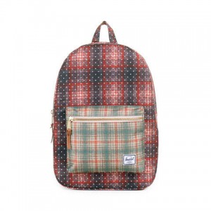 wbs Settlement rust plaid